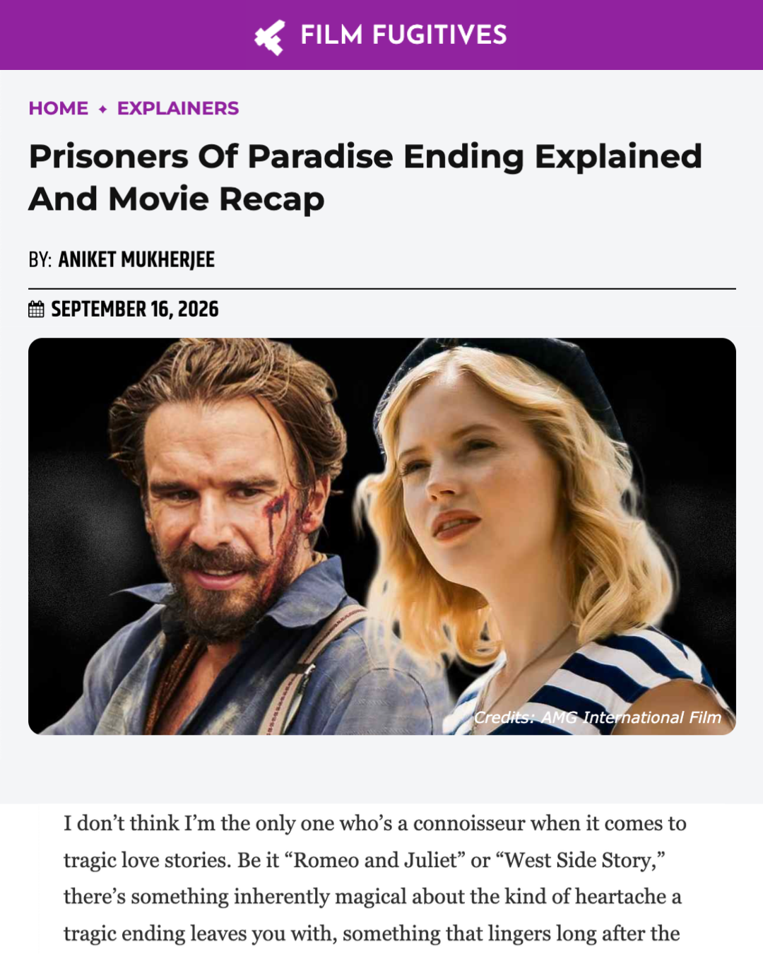 Prisoners of Paradise Ending Explained and Movie Recap